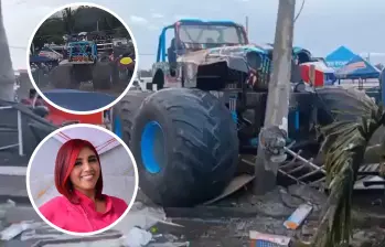Entre el tumulto y el asombro, los asistentes pasaron de admirar la potencia de las máquinas a correr por sus vidas en lo que sería el último acto de la jornada. FOTO: Captura de video de redes sociales y @ladycasas_esteticapilar