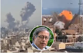 Estados Unidos e Israel atacaron Irán; Teherán respondió con misiles y drones contra Israel y varios países del Golfo, escalando la guerra regional. FOTO: Captura de video de redes sociales, AFP y Getty