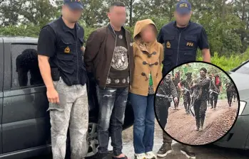 Harold Ardila y Mayerly Zulay fueron capturados en Argentina y son acusados de pertenecer a una red de lavado de activos que ha blanqueado durante años los dineros ilegales del ELN. Fotos: @patobullrich y Colprensa