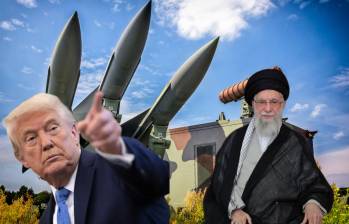 Donald Trump está sopesando la idea de un ataque selectivo en Irán. En la imagen: Donald Trump, presidente de Estados Unidos y Ali Jamenei, líder supremo de Irán. Fotos: Getty Images y AFP