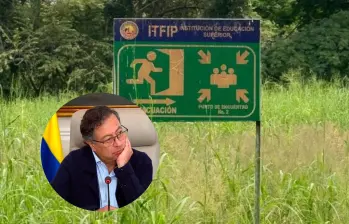 Uno de los lotes en donde se llevará a cabo la obra de infraestructura en educación en El Espinal (Tolima). FOTO SUMINISTRADA