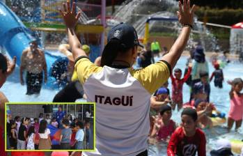 Imágenes de referencia de las vacaciones creativas en Itagüí. FOTO: Cortesía