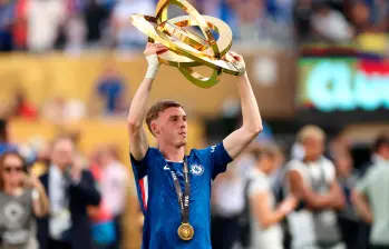 El extremo Cole Palmer elegido el jugador de la final y del Mundial de Clubes. FOTO GETTY