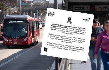 Foto: redes sociales @TransMilenio