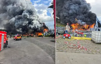 Gran incendio en el escenario principal del Tomorrowland en Bélgica