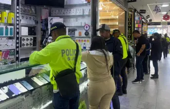 Según las autoridades, varios establecimientos fueron sellados, y otros directamente pasaron a manos de las autoridades por su historial criminal. FOTO: Policía Metropolitana de Bogotá