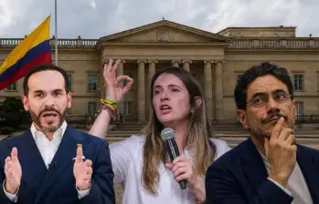 A pocos días de la primera vuelta, parece que la Presidencia está entre tres candidatos: Abelardo de la Espriella, Iván Cepeda y Paloma Valencia. Foto: EL COLOMBIANO/Colprensa.