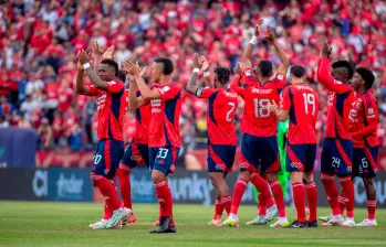 Independiente Medellín es quinto en la clasificación de la Liga con 29 puntos en 16 partidos. FOTO: Juan Antonio Sánchez