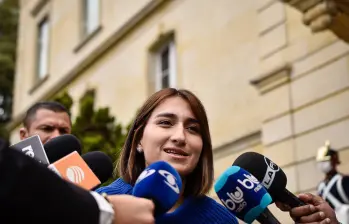 Laura Sarabia, embajadora de Colombia en Reino Unido. Foto: Colprensa