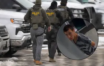Brayan Rico fue encontrado inconsciente en su celda en un centro de detención de ICE. En un centro hospitalario se confirmó su muerte. Fotos: Getty Images y captura video DW