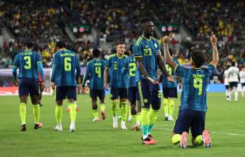Colombia ya inicio su nuevo proceso con miras al Mundial. En su primer duelo amistoso luego de Norteamérica-2026, igualó 1-1 ante México. FOTO: GETTY