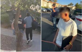 El activista político y excandidato al Congreso, Franklin Humberto Coral Garrido, conocido en redes sociales como Beto Coral, fue arrestado este martes en Arizona por agentes del Servicio de Inmigración y Control de Aduanas de los Estados Unidos (ICE). FOTO: Captura de video de redes sociales @DCoronell