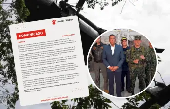 El bombardeo en Guaviare dejó 10 muertos, incluidos tres menores de edad; MinDefensa defendió el operativo y Save the Children reclamó mayor protección para la niñez reclutada. Foto: Save the Children / Min Defensa / Colprensa