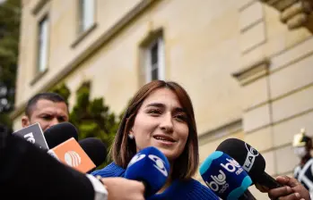 Laura Sarabia, embajadora de Colombia en Reino Unido. Foto: Colprensa