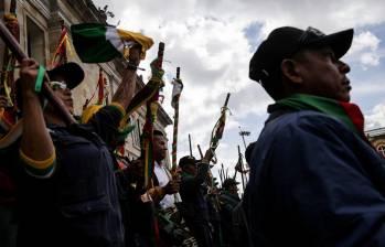 El Consejo Regional Indígena del Cauca ya se pronunció en contra de la propuesta de un sistema de información de guardias indígenas. FOTO: Mariano Vimos - Colprensa