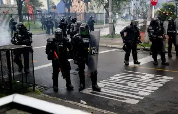 Los resultados de la entrega más reciente de la encuesta Invamer señalan al orden público como una de las problemáticas que más procupan a los colombianos. Foto: Colprensa. 