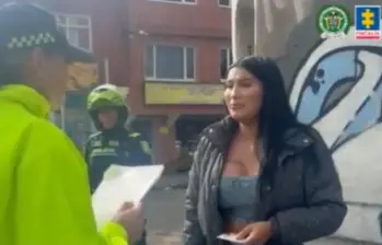 Chilari Dayana Hernández Díaz, capturada por trata de personas. Foto: Fiscalía