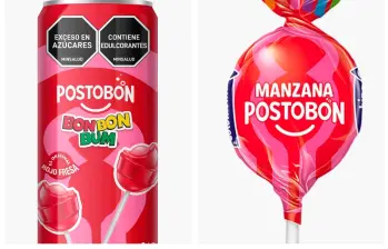 Así lucirán los nuevos productos del cobranding entre Postobón y Colombina. FOTOS: Cortesía Postobón
