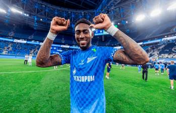 Kevin Andrade lleva 15 partidos con el Zenit de San Petersburgo de Rusia. FOTO: Instagram Andrade5k