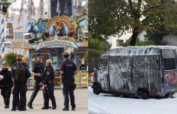 El Oktoberfest que tuvo que clausurarse por amenaza de bomba se celebra este año del 20 de septiembre al 5 de octubre. Fotos: redes sociales 
