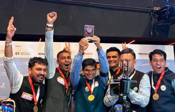India logró su segundo título mundial en tejo. FOTO: X IndiaEmbBogota
