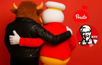 Presto, KFC y Buffalo Wings mostraron su apoyo a Frisby. FOTO CORTESÍA. 