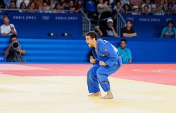 El judoca le dedicó la obtención de la medalla a su difunto padre. Foto: Getty Images