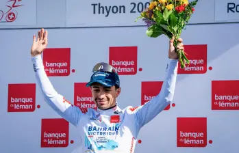 Lenny Martinez logró su segunda victoria en categoría World Tour y la octava como profesional. FOTO: AFP
