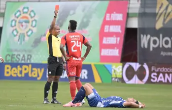 Deportivo Independiente Medellín ha registrado 6 expulsiones en la temporada, sin embargo, no es el equipo más afectado por las expulsiones. FOTO: Colprensa