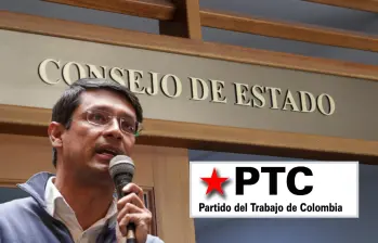 Camilo Romero recibió el aval del PTC el pasado 22 de enero. Foto: Colprensa/Redes Sociales @PTrabajoC