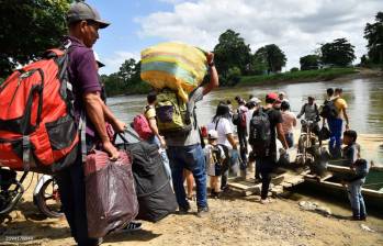 Al menos 40 mil personas han salido desplazadas de sus casas tras la escalada terrorista en Catatumbo. Foto: Getty