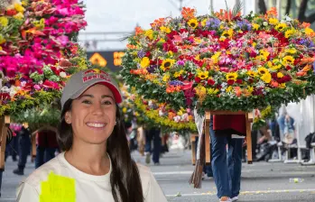 Mariana Pajón será jurado del desfile de silleteros en Medellín este 2025. FOTOS: EL COLOMBIANO