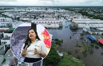 En medio de la crisis que sufren varios departamentos del país, especialmente Córdoba, el Ideam dio detalles sobre el impacto del tercer frente frío en Colombia. FOTOS: Alcaldía de Montería y Colprensa