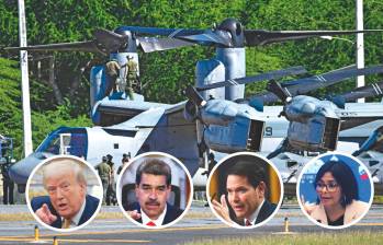 El movimiento de buques y tropas en el mar Caribe le cuesta a Estados Unidos unos diez millones de dólares al día. ¿Todo ese podería para nada? FOTO GETTY