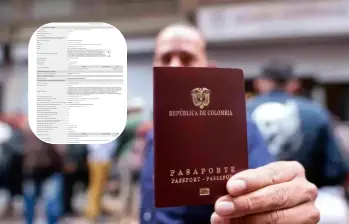Sobre los pasaportes, la ejecución del convenio entre el Gobierno y la Casa de la Moneda de Portugal (INCM) iniciará en abril de 2026. FOTO: Colprensa 