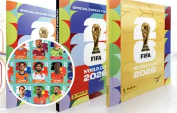 Los coleccionistas del álbum oficial del Mundial 2026 completarán casillas con futbolistas que no participarán en el torneo. Las decisiones técnicas y las lesiones de última hora han quebrado la planificación de Panini para la Copa del Mundo 2026. FOTO: Panini.