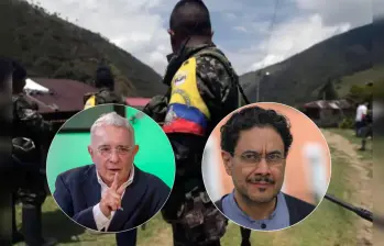Álvaro Uribe advierte a grupos armados ilegales sobre Iván Cepeda. Fotos: Juan Antonio Sánchez y Getty Images