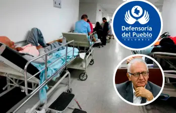 Luego de que el ministro de Salud dijo que “los ricos también lloran”, la Defensoría le pidió al Gobierno mayor empatía y respuestas efectivas, cuestionando declaraciones del funcionario en medio de la crisis del sistema. FOTO: EL COLOMBIANO/COLPRENSA