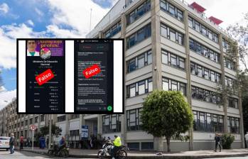 Los mensajes fraudulentos llegarían por diferentes medios como WhatsApp y correo electrónico. Foto: MinEducación.