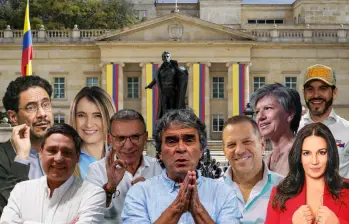 14 fórmulas vicepresidenciales tendrá hasta ahora el tarjetón de la primera vuelta que se llevará a cabo el 31 de mayo. Fotos: Colprensa y redes sociales 