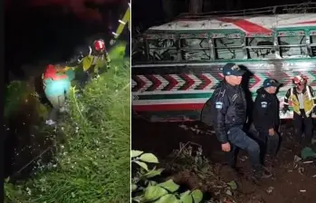 Un accidente de tránsito en Guatemala dejó 15 personas muertas, entre ellas un menor de edad.Las víctimas fueron 11 hombres, 3 mujeres y un menor. FOTOS: Captura de video - tomada de X @soyanoticias