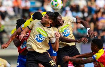 Águilas Doradas jugará su segundo duelo en el Cincuentenario, esta vez recibe a Deportivo Cali, a partir de las 4.00 de la tarde, este jueves. FOTO MANUEL SALDARRIAGA