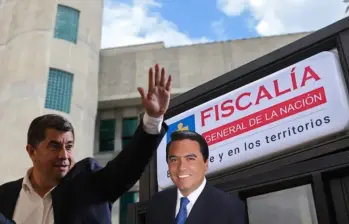 César Manrique, exdirector de Función Pública y el abogado Edgar Rivero, implicados en el escándalo. Foto: redes sociales y Colprensa