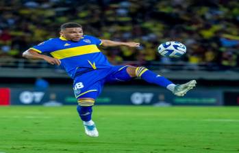 Los colombianos Frank Fabra (foto) y Jorman Campuzano representan a Boca en la actual Copa Libertadores. FOTO COLPRENSA 