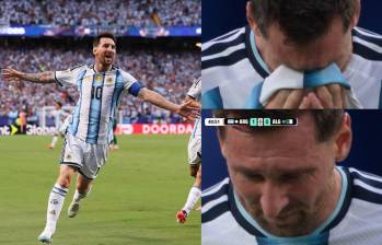 Messi explicó sus lágrimas después de su primer gol en el Mundial: Foto: FIFA / Captura de video redes sociales