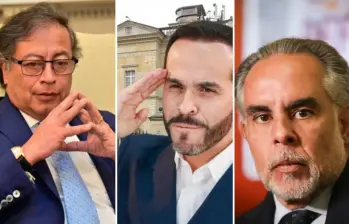 Petro y el ministro del Interior señalaron que colaborarán en la transición si el escrutinio confirma los resultados preliminares de la segunda vuelta. FOTO: COLPRENSA.