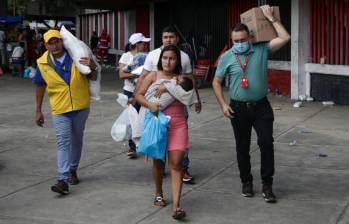 Hasta el 3 de febrero las autoridades reportaron 53.361 personas desplazadas y el confinamiento de 30.908 personas en todo el territorio. FOTO: Colprensa