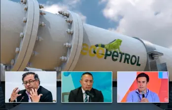 Testimonios de ejecutivos de Ecopetrol señalan que, en los últimos meses del gobierno Petro, hubo maniobras para cerrar multimillonarios negocios de gas. En ellas aparecen mencionados Gustavo Petro, Ricardo Roa y Bayron Triana, exvicepresidente de Energías para la Transición. Foto: Cortesía y Archivo