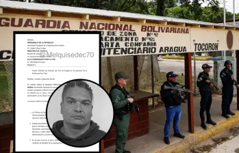 Uno de los fundadores del Tren de Aragua, alias Larry Changa, pidió a través de una carta ser nombrado gestor de paz. Fotos: AFP, InSight Crime y @Melquisedec70