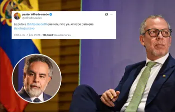 Ambos funcionarios son muy cercanos al presidente Gustavo Petro. Foto: Colprensa/redes sociales